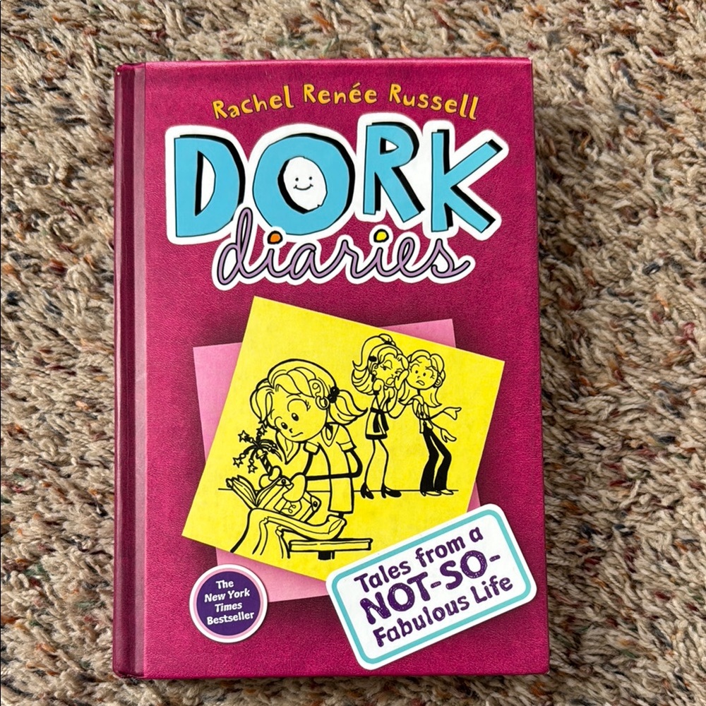 Dork Diaries Book - Purple and Yellow Cover